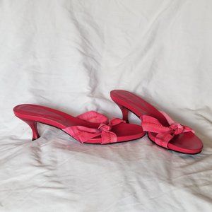 Pink Mules w9-9.5 --- y2k 00s